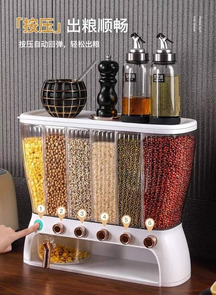 ديسبنسر بقوليات مقسم 6 خانه  - Image 3