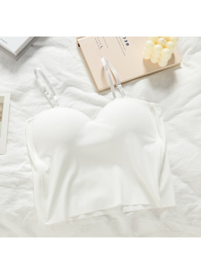 Modal قميص داخلي قصير بدون أسلاك للنساء، أنيق للتنسيق أو كملابس خارجية - Image 3