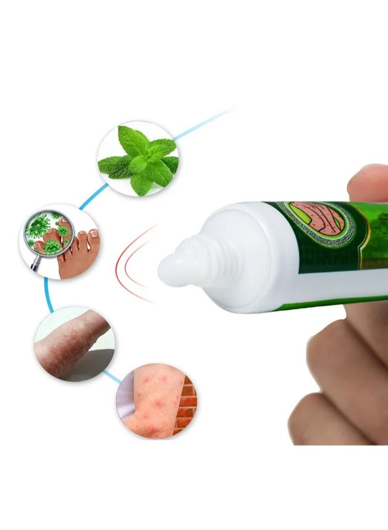 Sumifun Treatment Psoriasis Eczema Cream Antibacterial Antipruritic Dermatitis Herbal Ointment Anti-Itch Medical Plaster  - Image 4