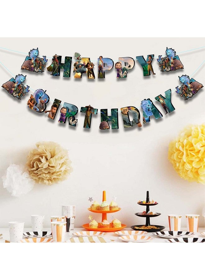 Seyal® Raya and the Last Dragn Happy Birthday Banner - Image 5