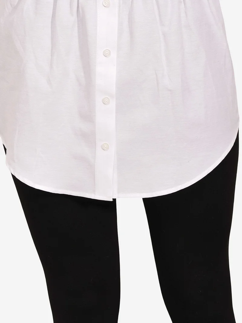 BIG DART BDART Button Detailed Poplin Underskirt
