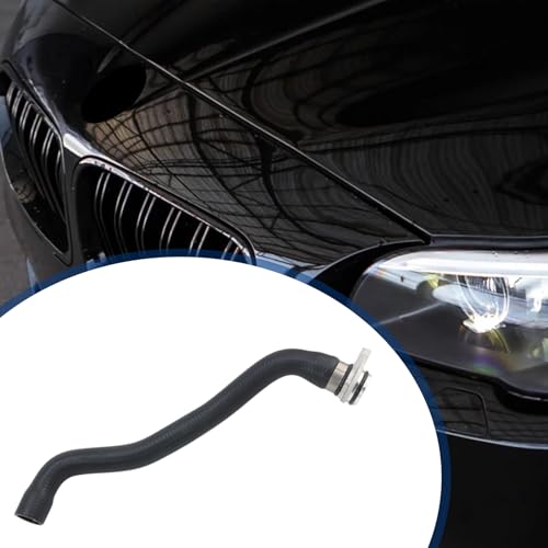 Bomunik Aluminum Fitting Assembly Radiator Coolant Hose for BMW F10 528i 2011 L6 3.0L, Thermostat to Cylinder Head, Replacement: 11537581063 - Image 5