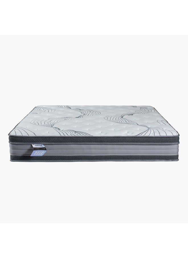Home Box - GelWave Medium Firm Individually Innerspring Gel Infused Memory Foam King Mattress 200 x 30 x 180 cm - Image 1