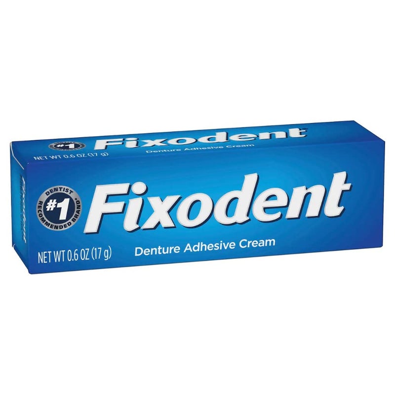 Fixodent Secure Denture Adhesive Cream, 0.6 oz (Pack of 2) - Image 2
