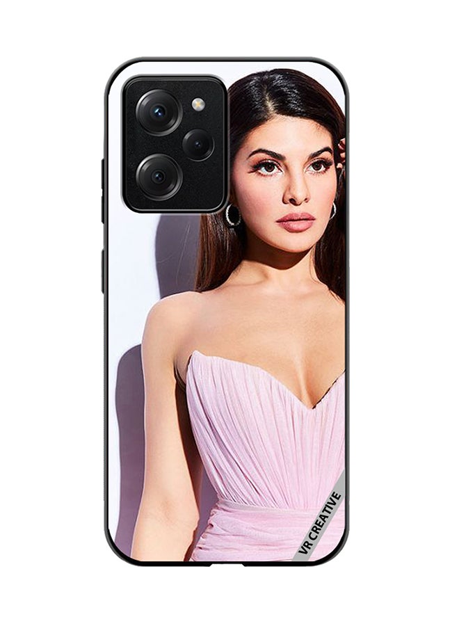 VR CREATIVE Protective Case Cover For Xioami Pcoo X5 Pro Bollywood Actress Jacqueline Fernandez Design Multicolour - Image 1