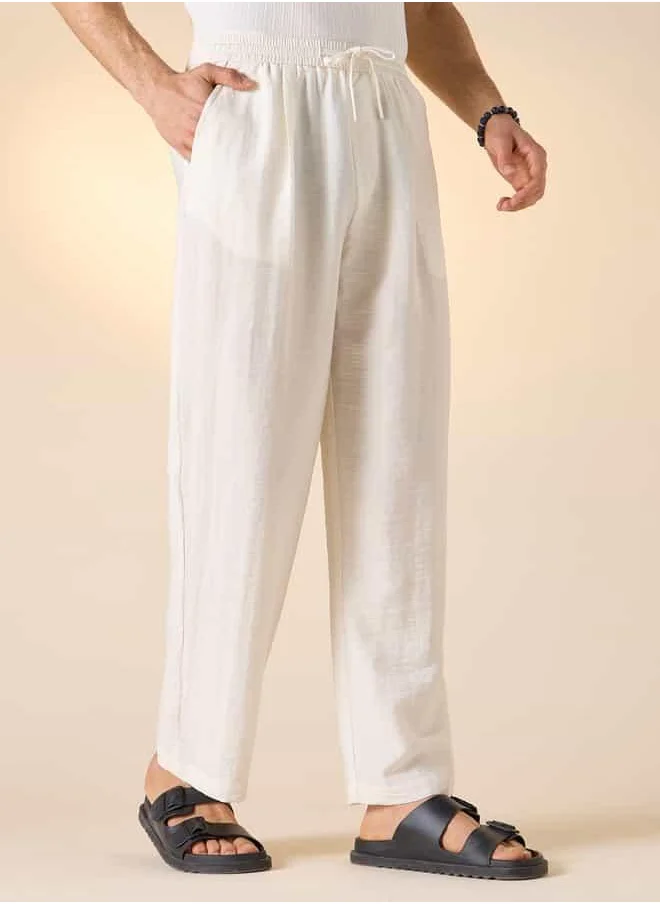 ايكونيك Crump Crinckle Trouser