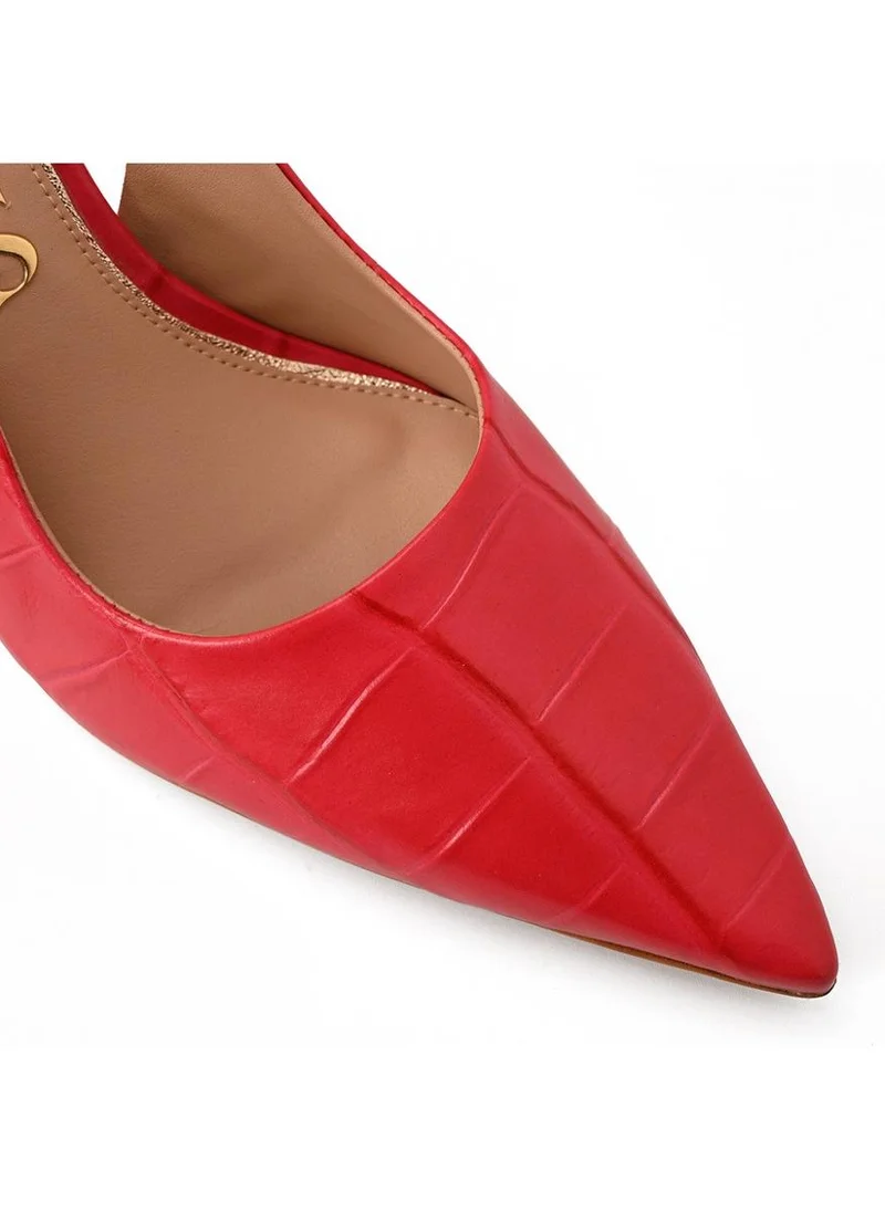 Carmen Steffens  Red Orchid Slingback Pump for Women | Best Price UAE