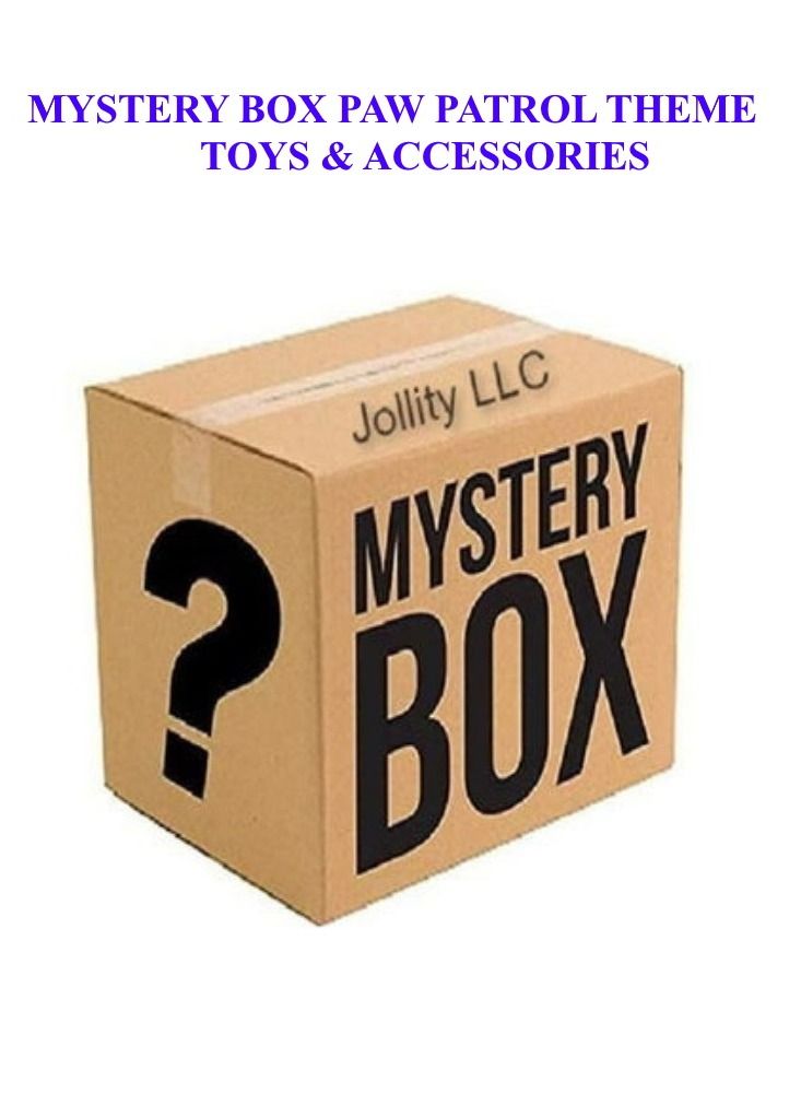 JOLLITY LLC صندوق غامض لألعاب وإكسسوارات محبي باو باترول، 8 عناصر إضافية - Image 1
