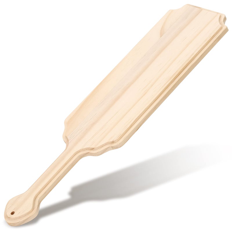 Caydo Caydo 15 Inch Unfinished Wooden Paddle Greek Fraternity Paddle Solid Pine Sorority Paddle for DIY Arts Decoration