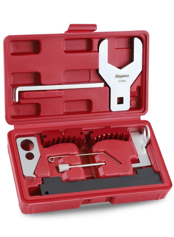 Reywoo 1.4 1.6 1.8 Engines Timing Tool Compatible with 2003-2015 Alfa Romeo Chevrolet Fiat Opel/Vauxhall and Saab, Camshaft Tensioning Locking Alignment Timing Belt Tool with Water Pump Wrench - Image 1