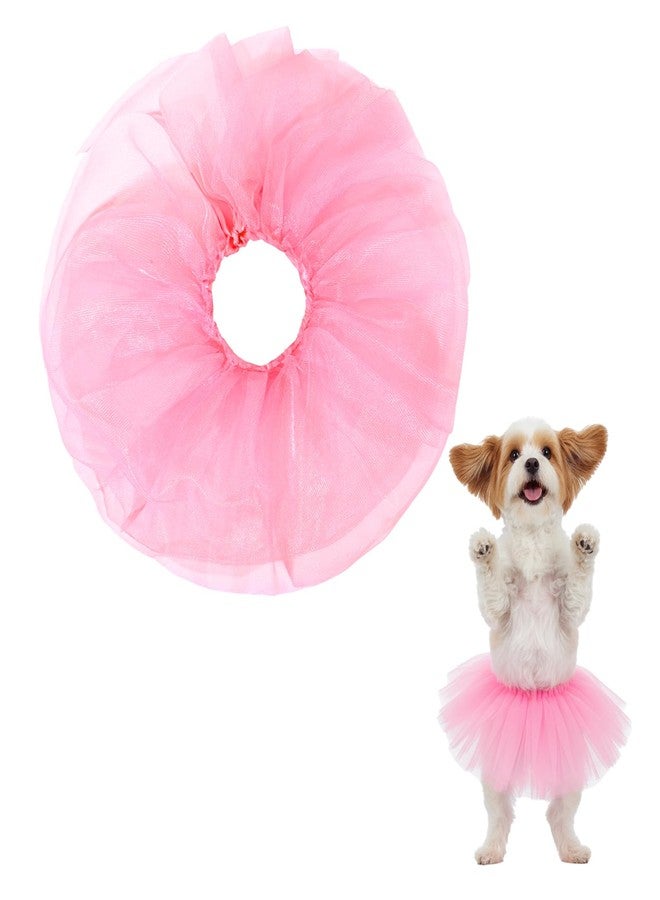 Yolev Dog Tutu, Pink Tutu for Dogs,Dog Tutus for Small Dogs,for Small Medium-Sized Pets,Cute DogCostume Skirt Dresses Puppy Outfits for Birthday Wedding Halloween Party Photo Prop Supplies - Image 1