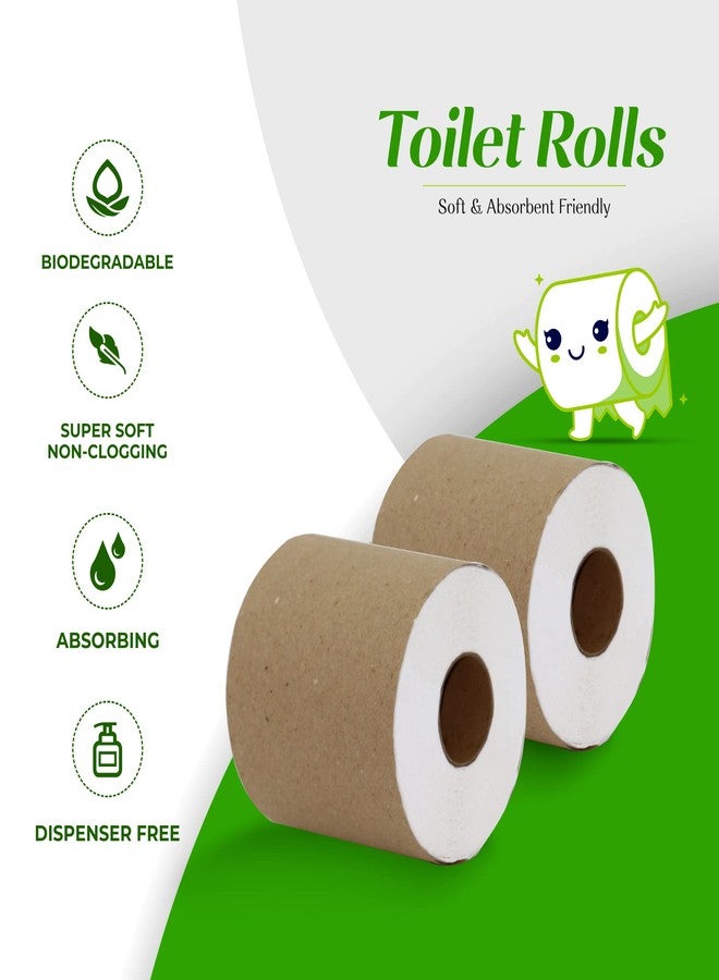 Shrayati Super Soft Toilet Tissue Paper Roll Box With 2 Ply & Biodegradable Material Use In Office, School & Healthcare Pack Of 6 | Toilet Paper | Toilet Roll | Tissue Rolls For Toilet - Image 4
