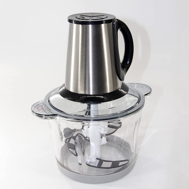 olpad Meat Mincer Machine ElectricKeema MachineElectric Meat Grinder Machine Food Chopper Meat Vegetables Onion Slicer Dicer Fruit and Nuts Blender 250 Watt 2 L Capacity - Image 1