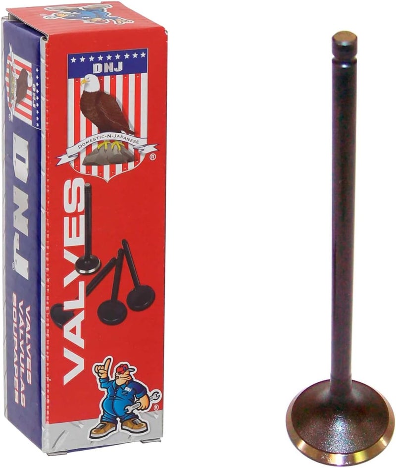 DNJ EV263 Exhaust Valve for 2000-2022 Acura, Honda, Saturn Accord, Accord Crosstour, CL 3.0L-3.7L V6 24V SOHC 3474cc - Image 1