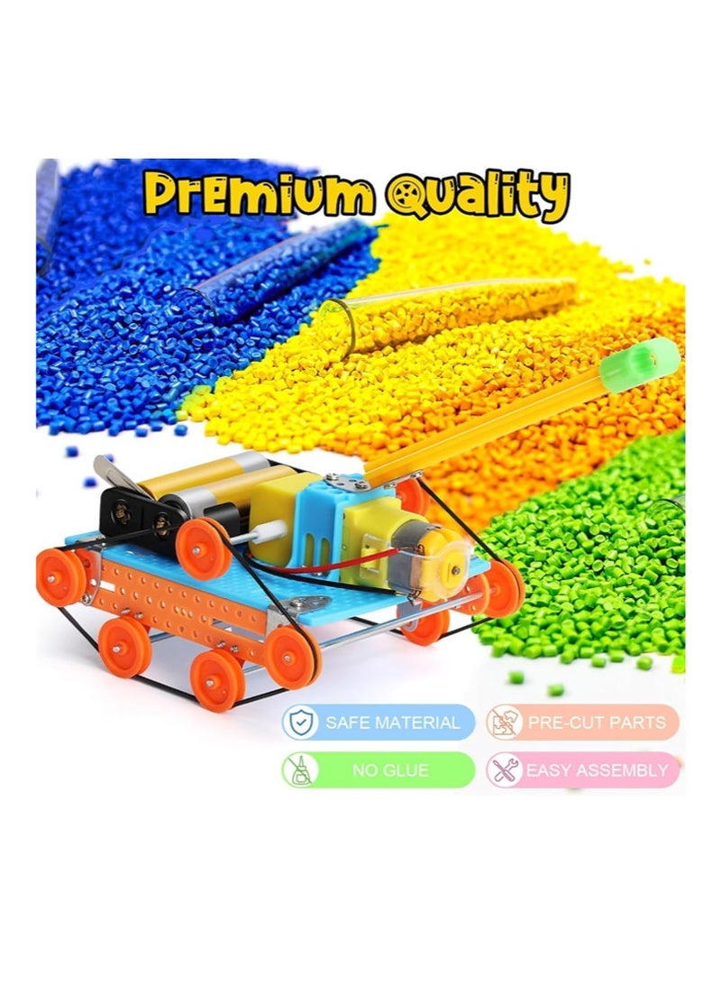 Science Experiment Set for Kids, 5 Set Science Experiments Project, Learning & Education Robot Toys Craft Kits for Boys Girls, Educational STEM Toys DIY Robot Building Set for Kids - Image 4