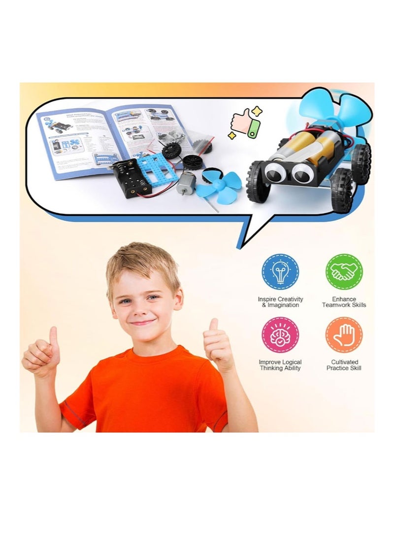 Science Experiment Set for Kids, 5 Set Science Experiments Project, Learning & Education Robot Toys Craft Kits for Boys Girls, Educational STEM Toys DIY Robot Building Set for Kids - Image 3