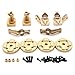 XBERSTAR RC Steering Cup Set for MJX Hyper Go 112 H12Y H12Y Brass Steering Cup C Seat Gear Cover Rear Axle Cup Parts Accessories - Image 2