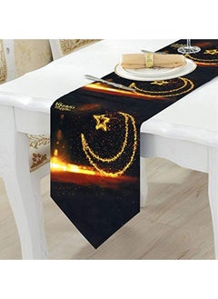 Ramadan Table Runner Eid Mubarak Table Runner Ramadan Eid Mubarak Decorations for Home Happy Ramadan MubarakParty Supplies 12 x 70 Inch