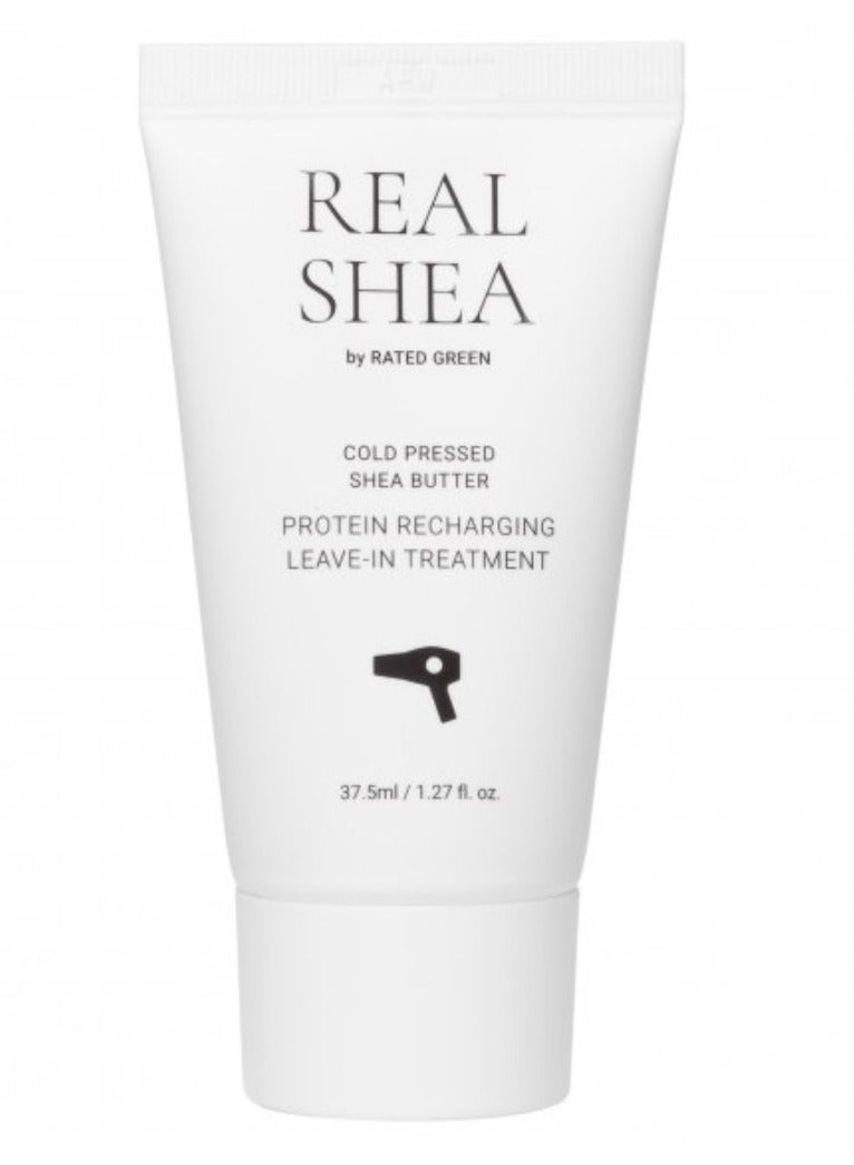 Rated Green Real Shea Protein Recharging Leave in Treatment - for Damaged Hair 37.5ml - Image 1
