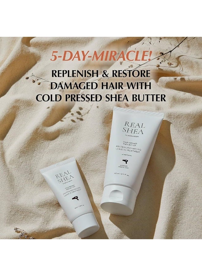 Rated Green Real Shea Protein Recharging Leave in Treatment - for Damaged Hair 37.5ml - Image 2
