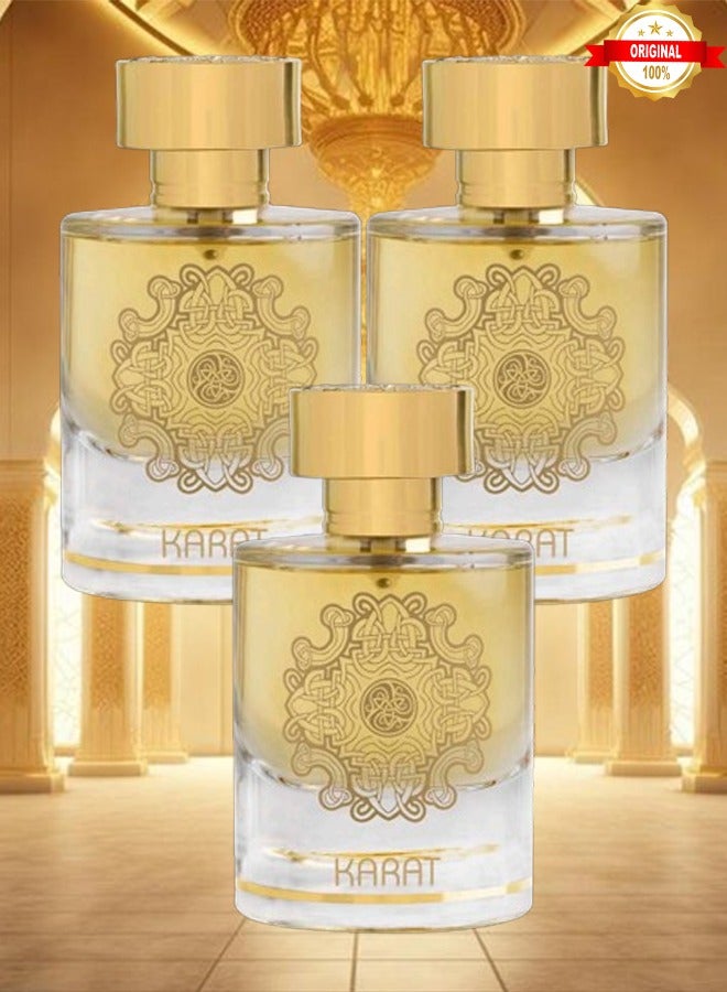 كارات 3 قطع عطر كارات 100 مل - Image 1