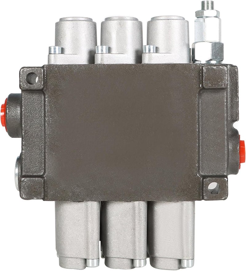 marddpair 3 Spool Hydraulic Directional Control Valve - Double Acting, 13 GPM, 3600 PSI, BSPP Ports for Tractors and Loaders - Image 5