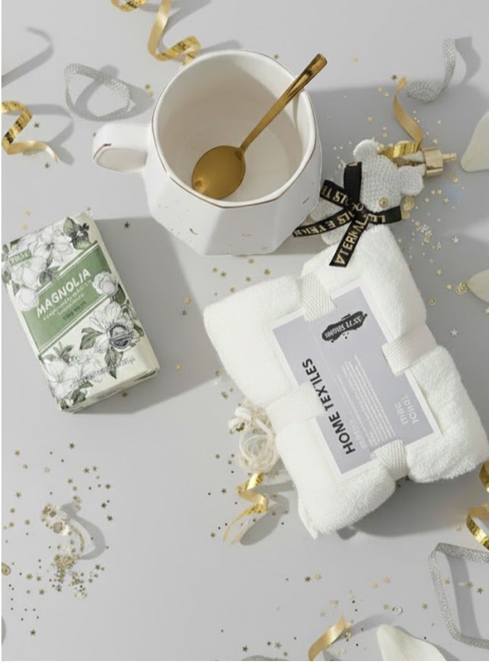 Neox Birthday Gifts ,Gift Baskets for Woman ,Gift Set for Ladies Girls Spa Gift Baskets for Wife Women, Ladies , Girls , Mother ,Sister ,Teacher,Girlfriend and Friends Anniversary Gift with Ceramic Cup for Women - Image 4