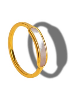 18k Gold Ring - Exquisite Women's Jewelry, Wedding Band, Luxury Fashion Accessory, Handcrafted Gold Ring, Timeless and Elegant Design, Perfect Gift for Her, Fine Jewelry Collection