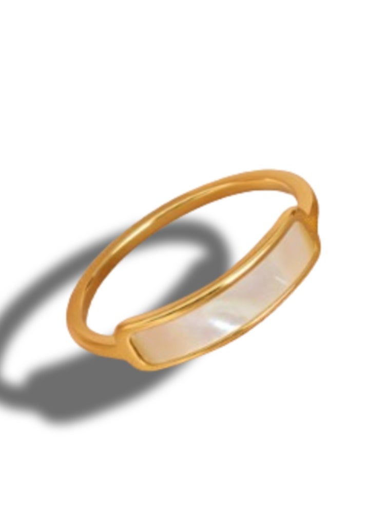 Soko Mesh - 18k Gold Ring - Exquisite Women's Jewelry, Wedding Band, Luxury Fashion Accessory, Handcrafted Gold Ring, Timeless and Elegant Design, Perfect Gift for Her, Fine Jewelry Collection - Image 1