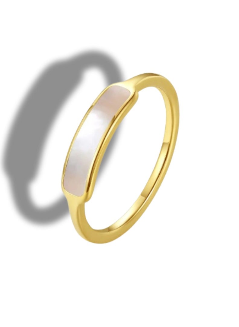 Soko Mesh - 18k Gold Ring - Exquisite Women's Jewelry, Wedding Band, Luxury Fashion Accessory, Handcrafted Gold Ring, Timeless and Elegant Design, Perfect Gift for Her, Fine Jewelry Collection - Image 1