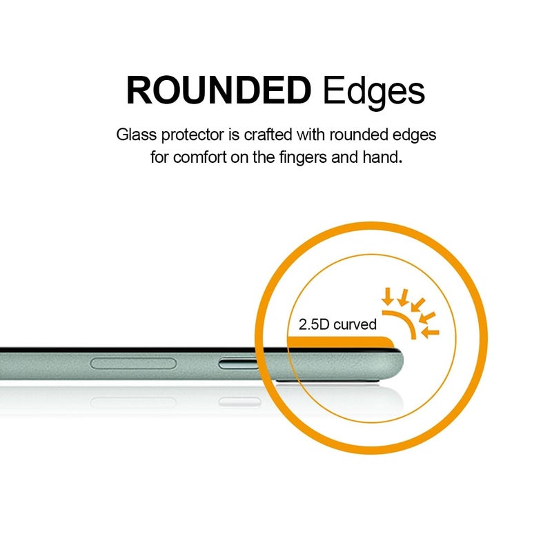 Supershieldz (2 Pack) Designed for Google Pixel 5 Tempered Glass Screen Protector, 0.33mm, Anti Scratch, Bubble Free - Image 3