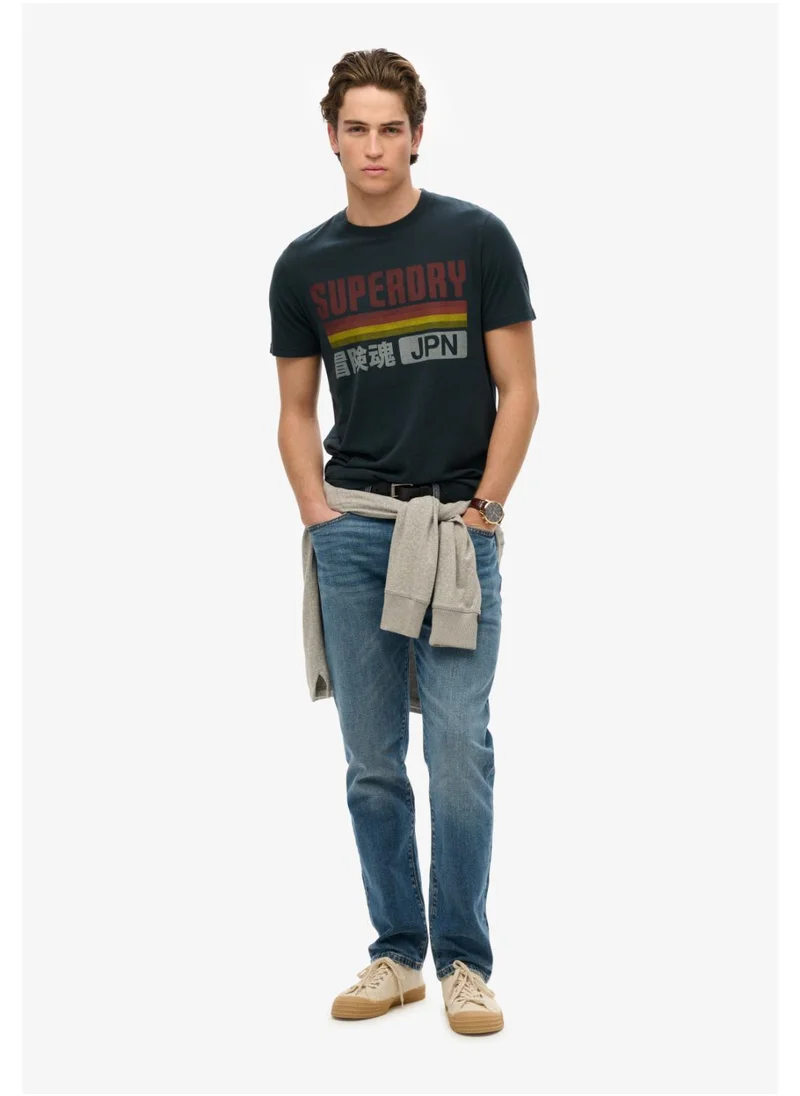 Superdry Japan Stripe Relaxed Tee