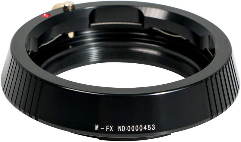 TTArtisan Lens Adapter/Converter Ring for Leica M Mount Lens to Fuji FX Mount Camera Body Black - Image 1