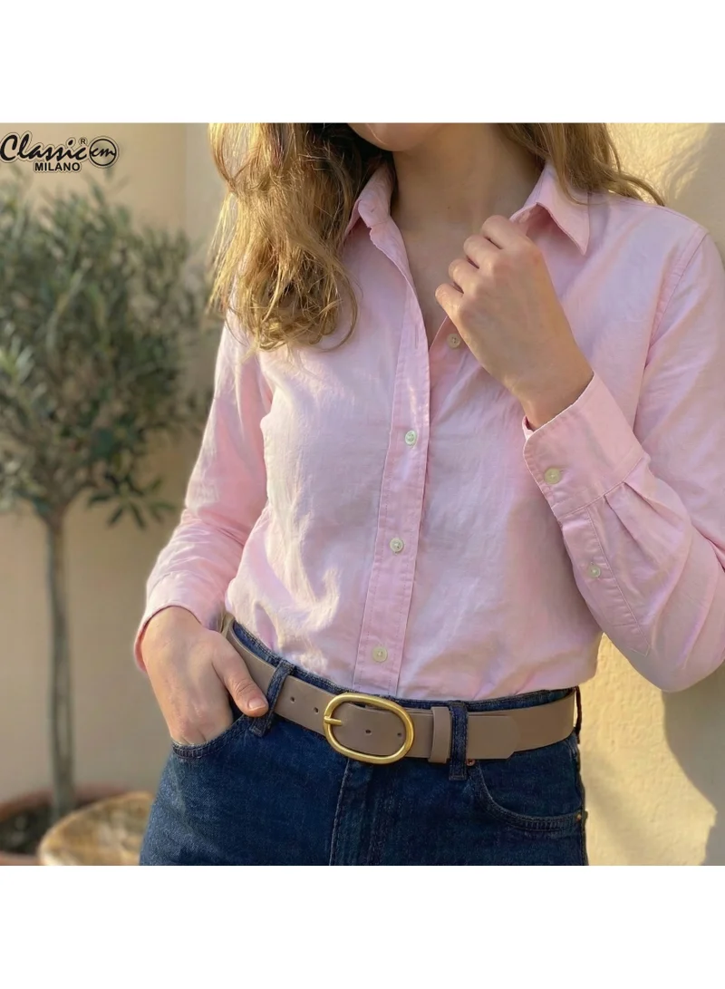 كلاسيك ميلانو حزام كلاسيك ميلانو نسائي مع علبة هدايا | حزام نسائي من الجلد الصناعي للفساتين والجينز والعبايات | حزام نسائي أنيق | حزام قابل للتعديل للبنات والنساء | مقاس حر – يناسب محيط الخصر حتى 40 بوصة / 100 سم