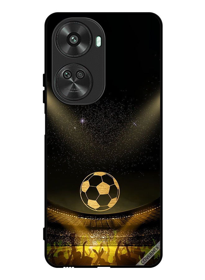 Covernex Protective Case Cover For Huawei nova 11 SE Black Retro Football Movie Background - Image 1