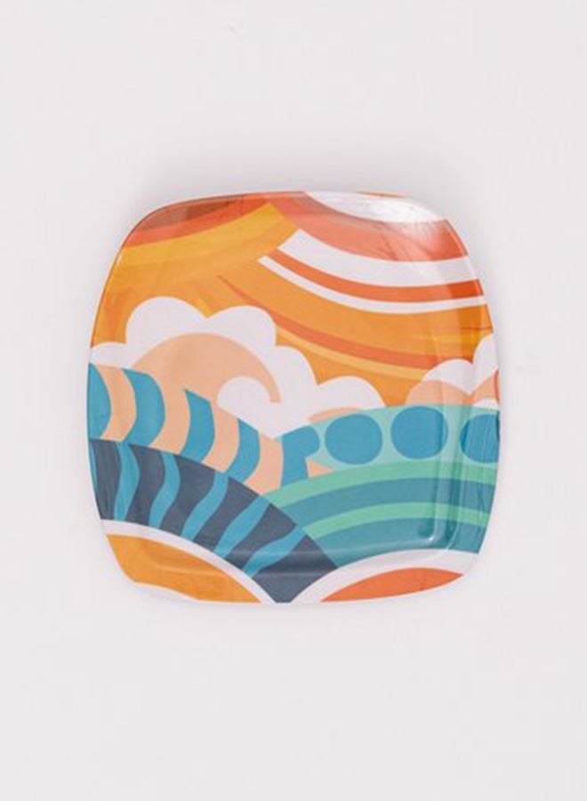 Bright Designs Melamine Ramadan Small Plate Set Of 6
 (L 18Cm W 18Cm)Ai - Image 2