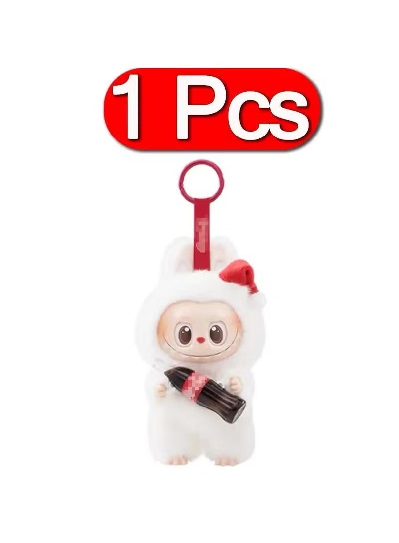 LABUBU LABUBU The Labubu Monsters Coca Cola Edition - Random Design Action Figures Collectible, Blind Box , Set of 1PCS  - Image 2