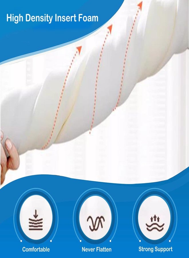 Loveboat وسادة مقعد لوف بوت، مقاس 36 × 18 بوصة، ناعمة وغير قابلة للانزلاق، مناسبة للمقاعد والأرائك والأراجيح، مزودة برباطات، لون رمادي داكن - Image 4