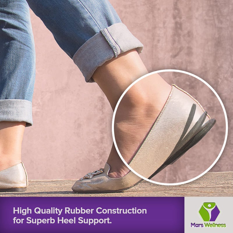 MARS WELLNESS Premium Adjustable Orthopedic Heel Lift - Made in The USA - for Heel Pain and Leg Length Discrepancies - Medium - 1 Single Lift - Image 3