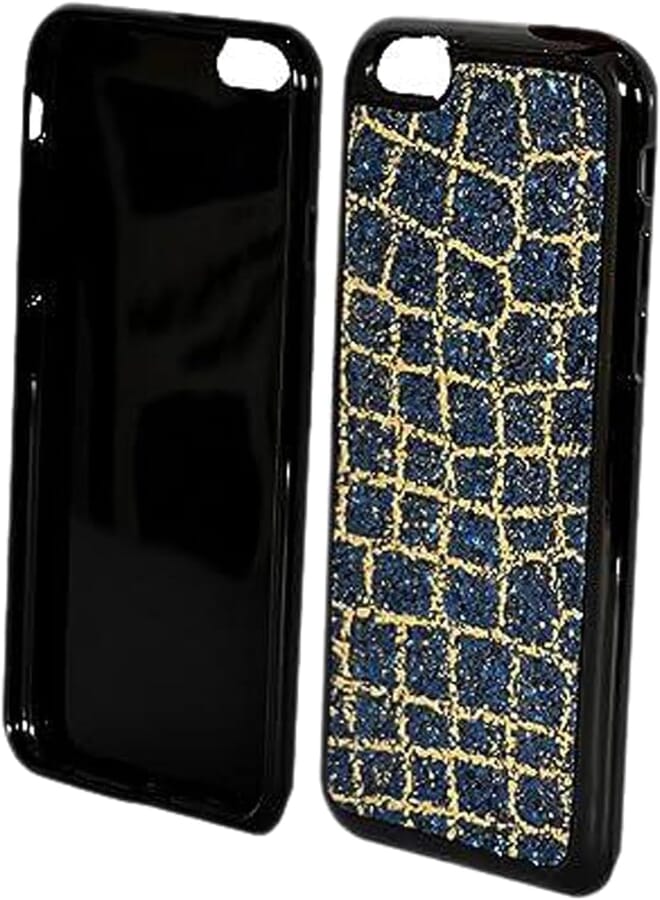 Keendex KX 1267 Mobile Cover Diamond Glitter IPhone 6G/6S - blue