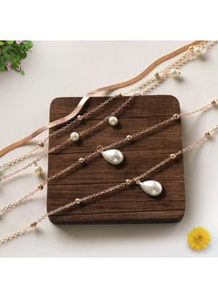 PEORA Peora Rose Gold Plated Pendant Necklace Layered Chain Fashion Wear Stylish Jewellery Gift for Girls & Women (PX9N49)|Rakhi Rakshabandhan Gift for Sister Bhabhi, Gifts for Women  - Image 2