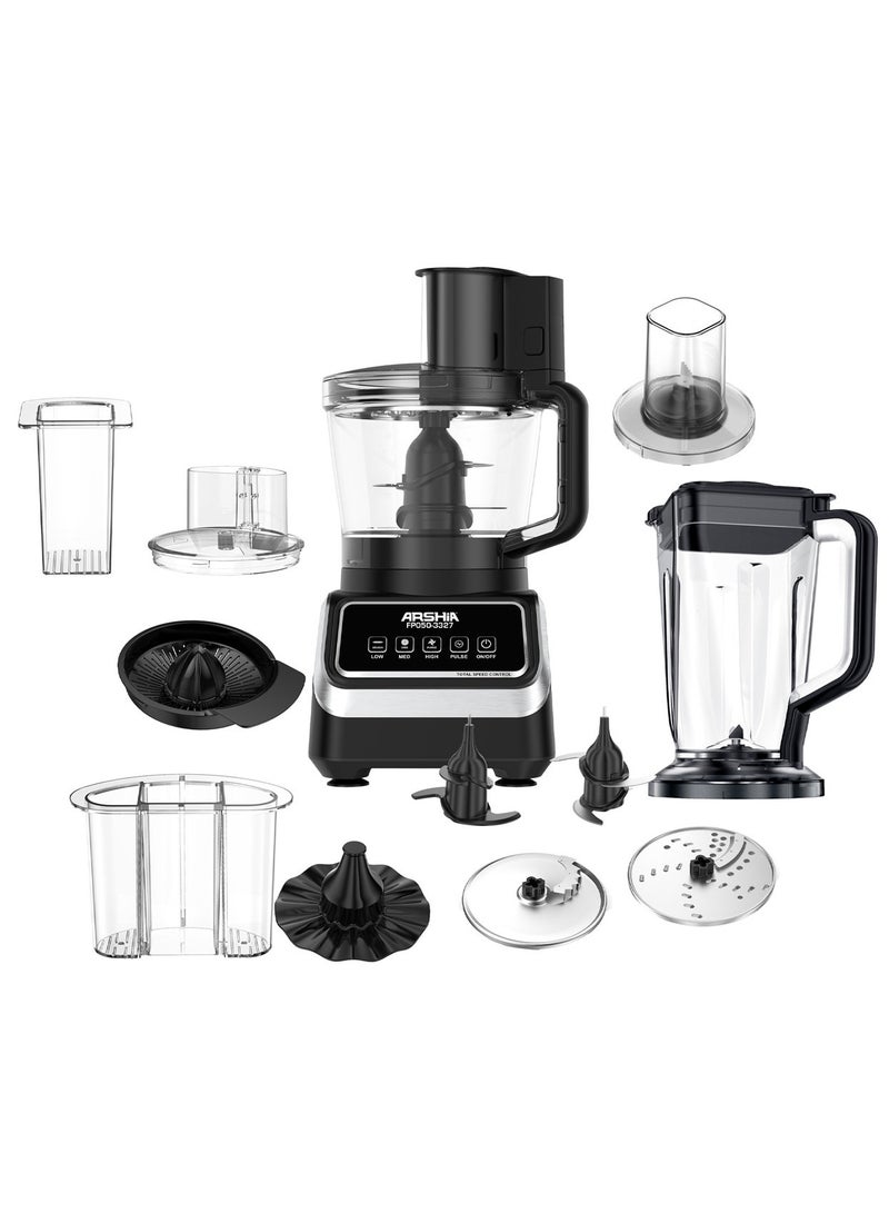Arshia Multi-Functional Food Processor – High Power with Multiple Jars & Speed Settings - Image 3