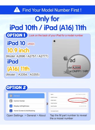 جراب للأطفال لجهاز iPad (A16) من الجيل الحادي عشر مقاس 11 بوصة/iPad من الجيل العاشر مقاس 10.9 بوصة - جراب لطيف برسومات كرتونية رائعة للأطفال مع حامل وحزام كتف وحامل أقلام مقاوم للصدمات (أحمر وأسود) - view 2