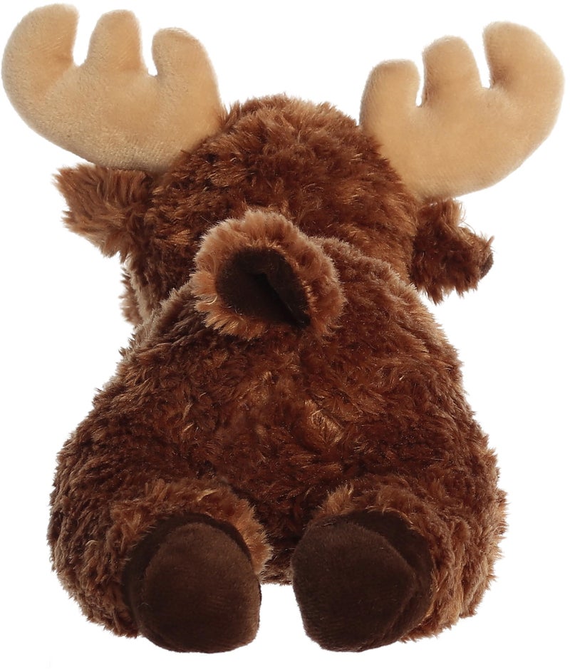 Aurora® Adorable Flopsie™ Moose Stuffed Animal - Playful Ease - Timeless Companions - Brown 12 Inches - Image 4