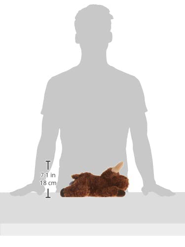 Aurora® Adorable Flopsie™ Moose Stuffed Animal - Playful Ease - Timeless Companions - Brown 12 Inches - Image 3