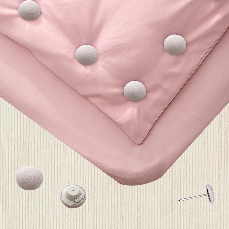 OLWICK OLWICK Mushroom Shape Duvet Clips NonSlip Cover Fixator Comforter Quilt Holder with OneKey Unlock for Blanket Bed Sheet Curtain Socks Mattress Covers - Image 2