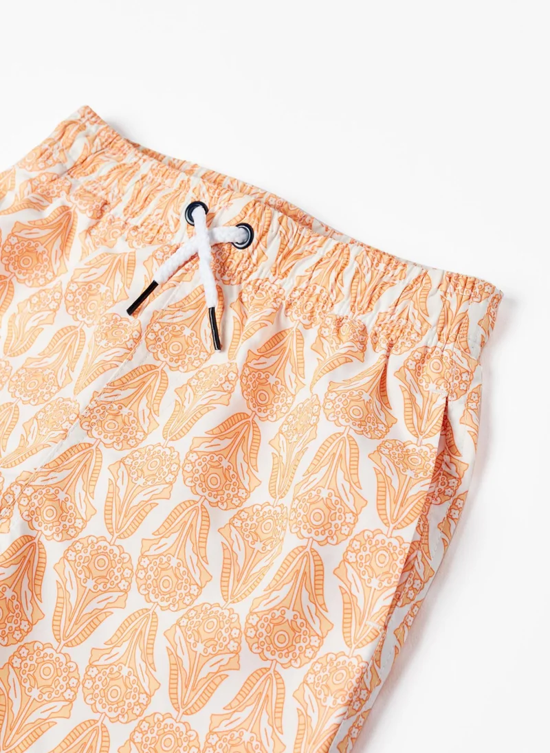 زيبي Floral Shorts UV 80 Protection for Boys 'You&Me'