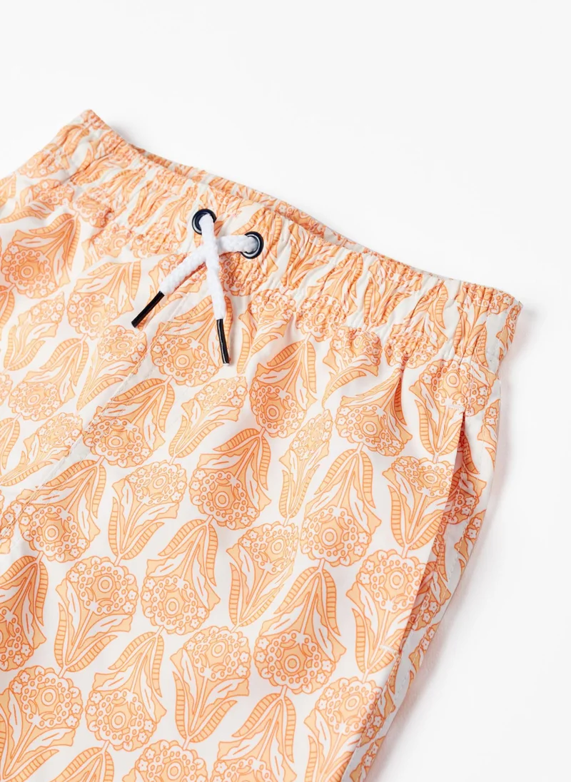 زيبي Floral Shorts UV 80 Protection for Boys 'You&Me'