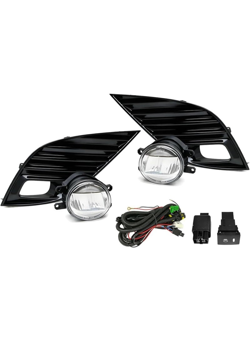 KASHAFI CM2018TY-LED Fog Lamp for Toyota Camry 2018 – High Penetration LED Front Bumper Fog Light Assembly, Waterproof Impact-Resistant Housing, Clear Lens Driving Lamp Replacement for Improved Visibility - Image 1