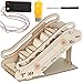Toddmomy Miniature Mechanical Elevator Model Kit Beige Puzzle Building Set for Elevator EnthusiastsWithout Battery - Image 2